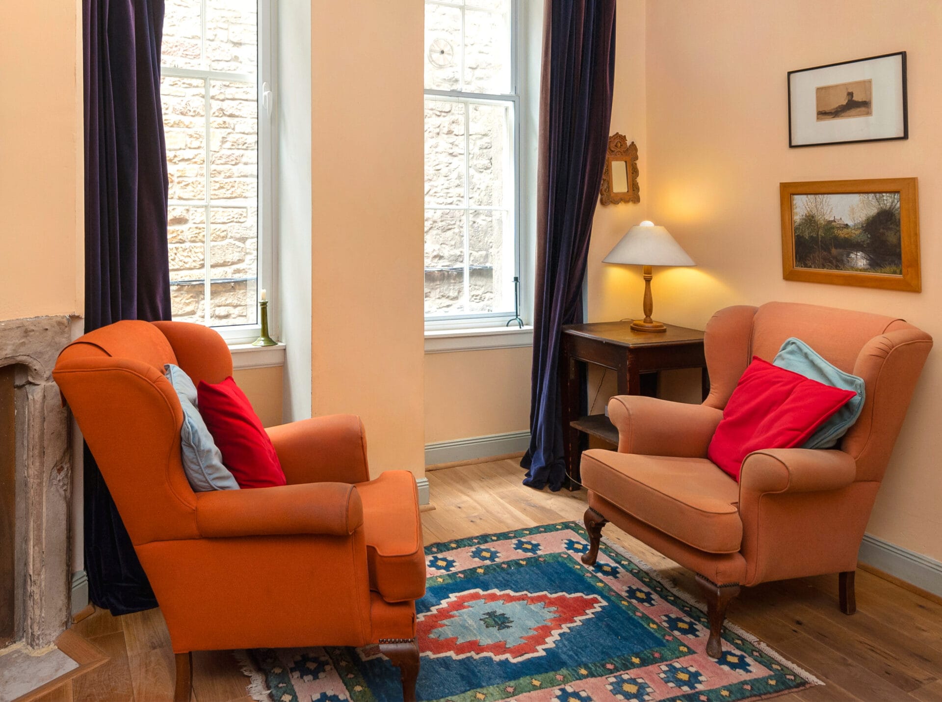 A therapy room at The Whole Works Complementary Therapy and Counselling Centre Building